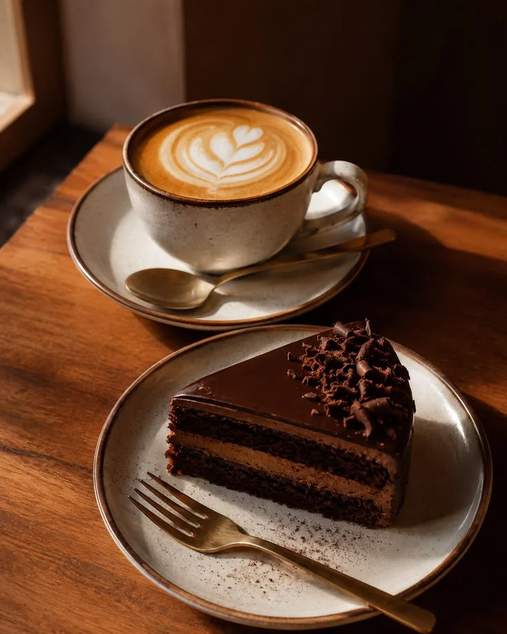 Cake and Cafe menu item