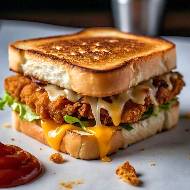 Chicken sandwich menu item
