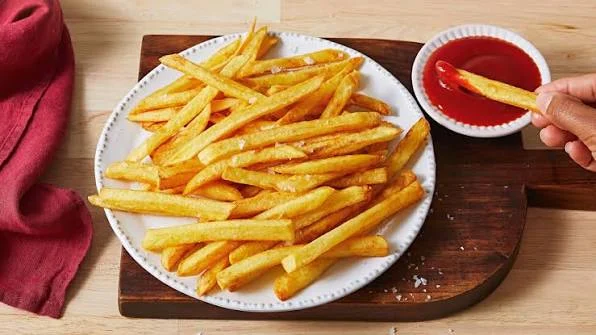 half chips menu item