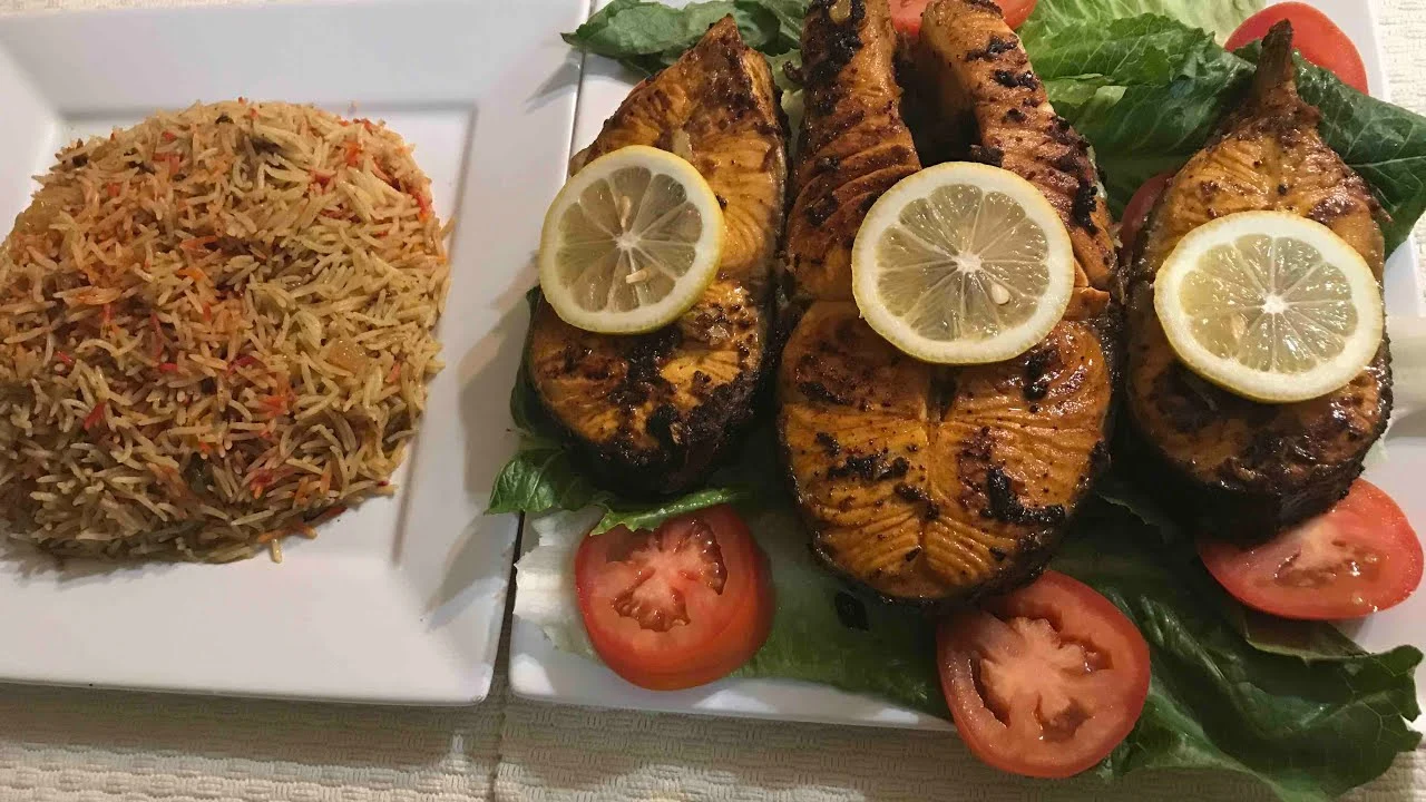 fish and fish menu item