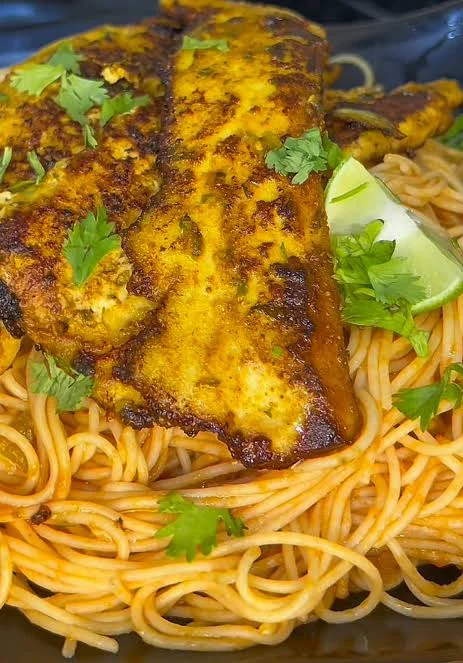 basto and fish menu item