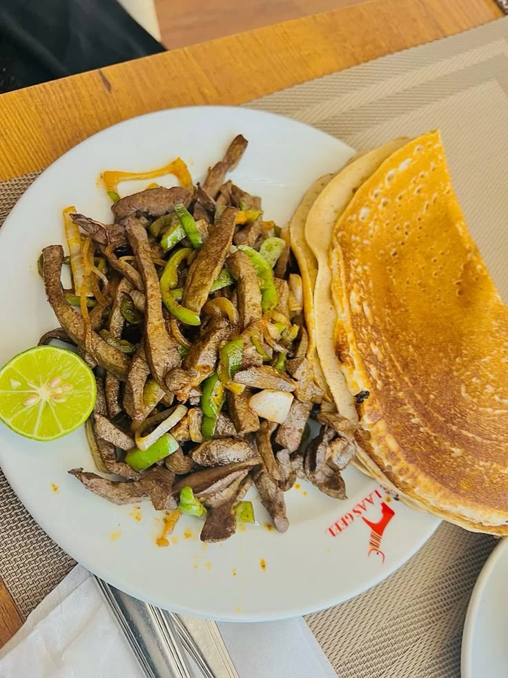 Canjeelo iyo Baar menu item