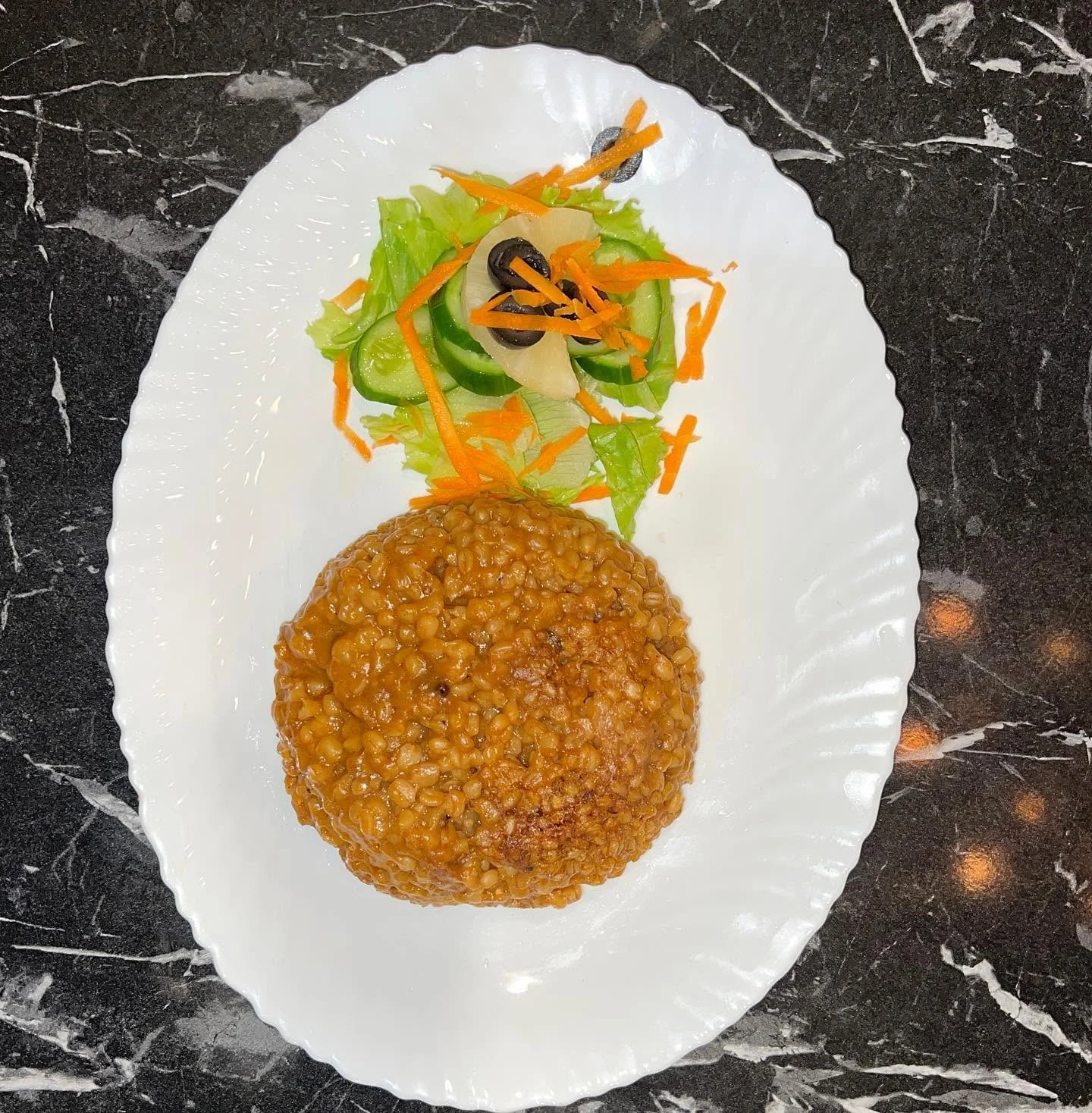 Qamadi saldaata menu item