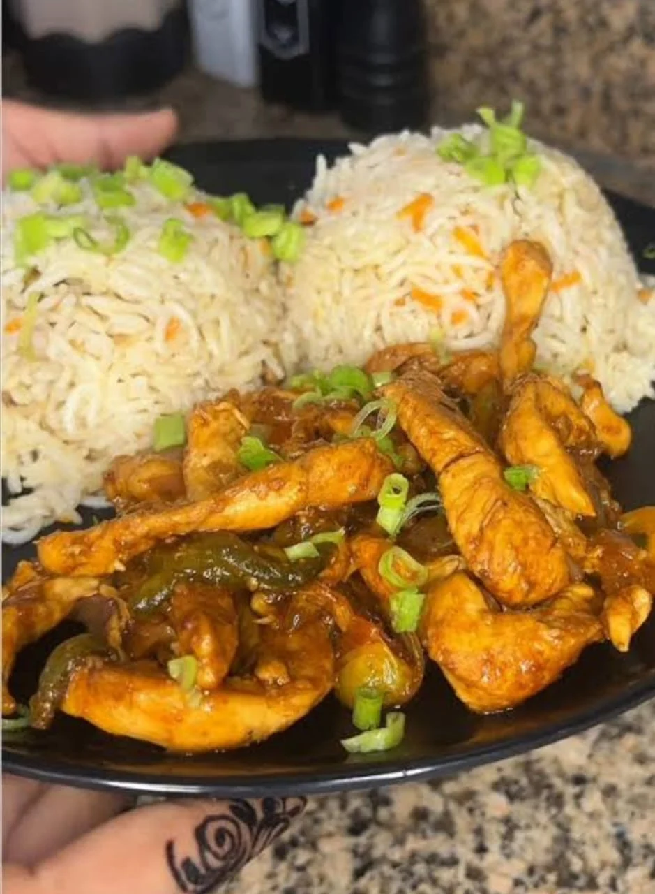 Rice and checking menu item