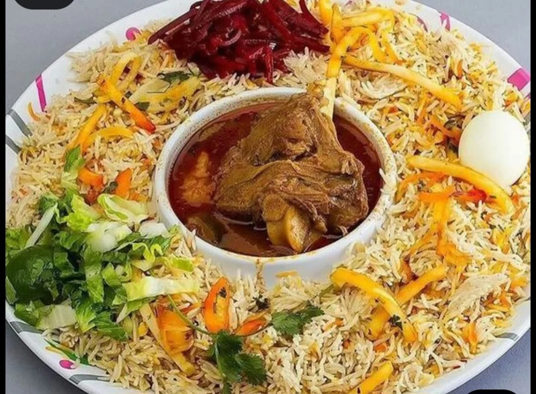 bariis iyo hilib menu item