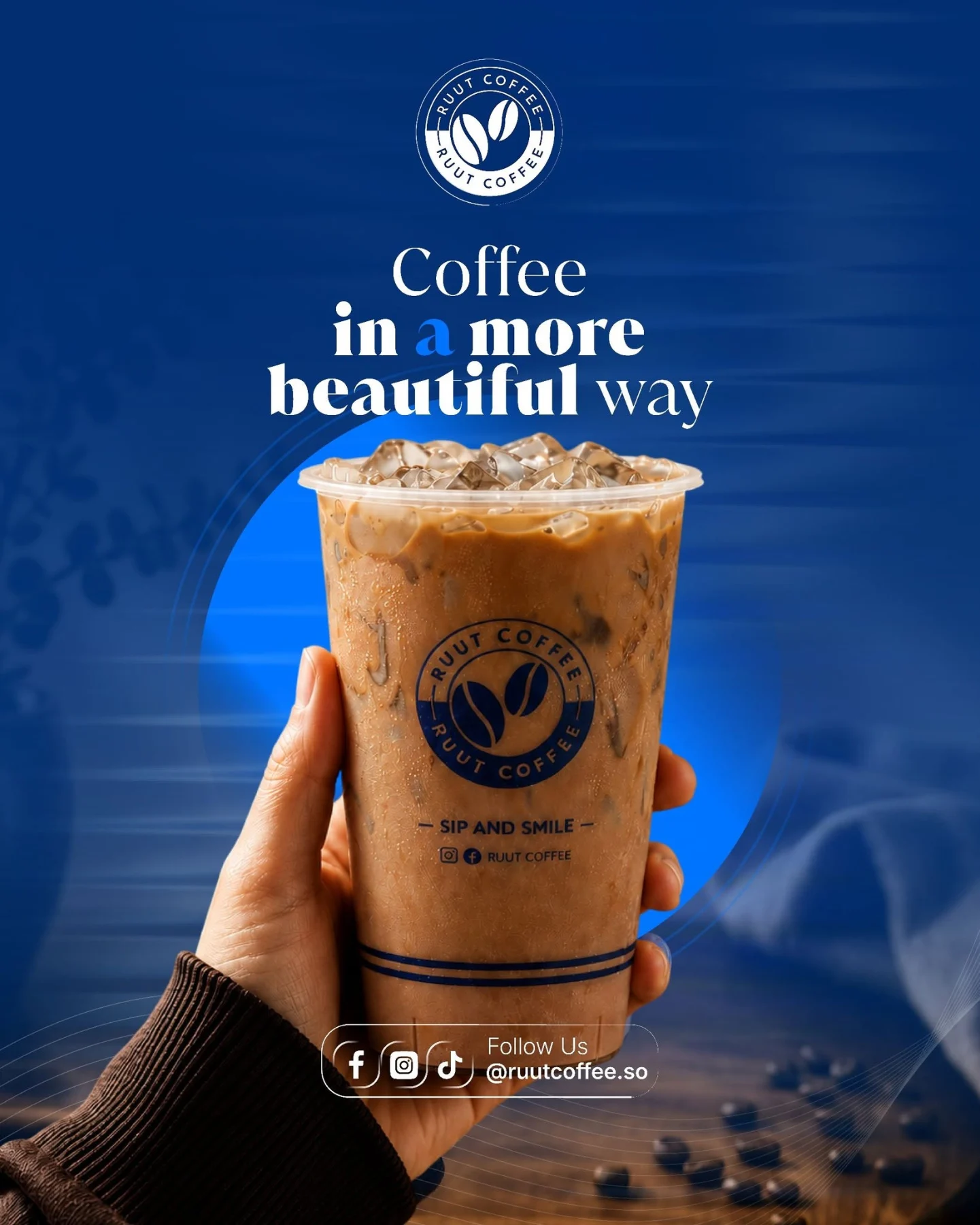 ice coffee menu item