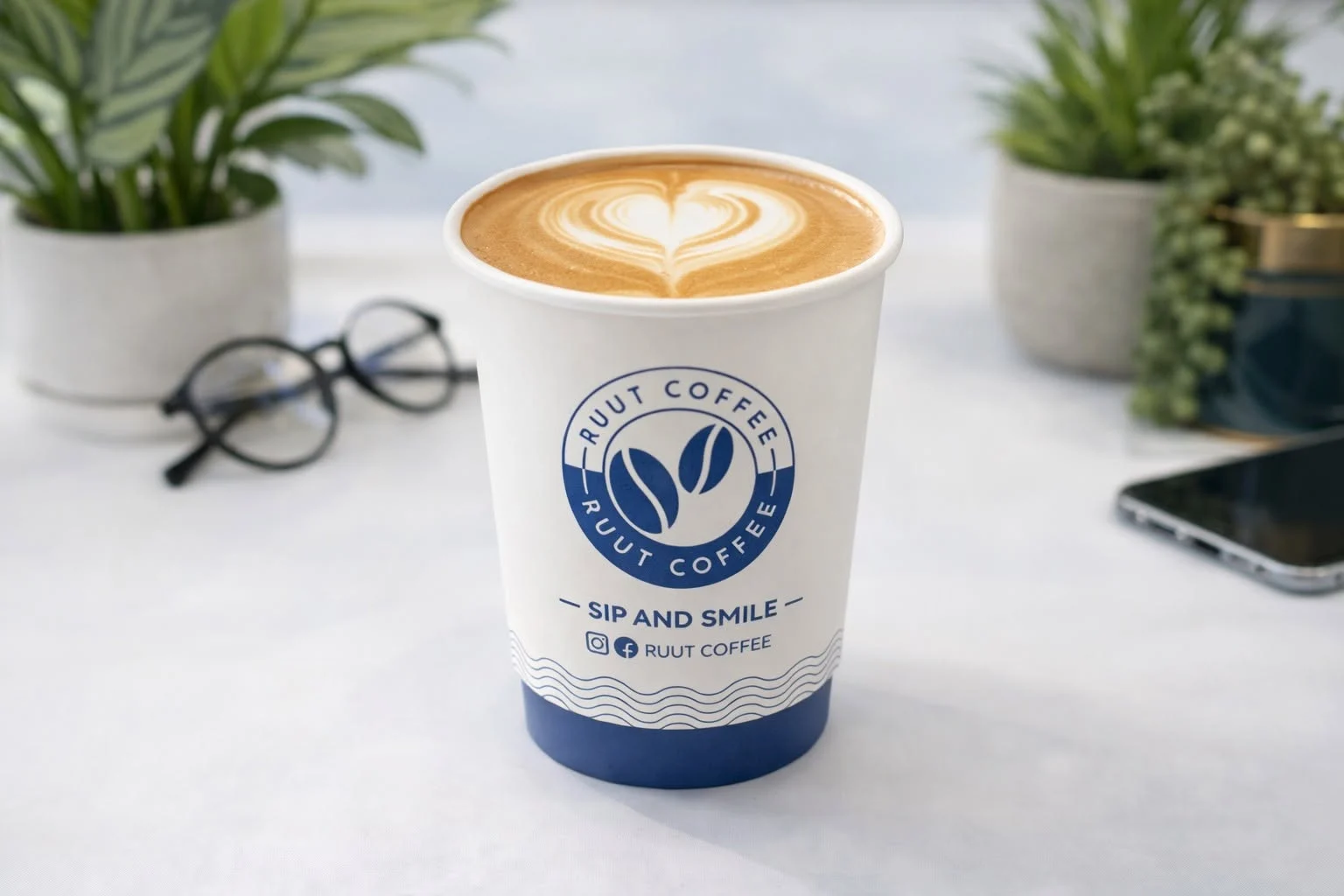 coffee latte menu item