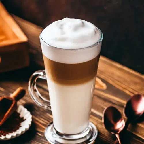 macchiato latte menu item