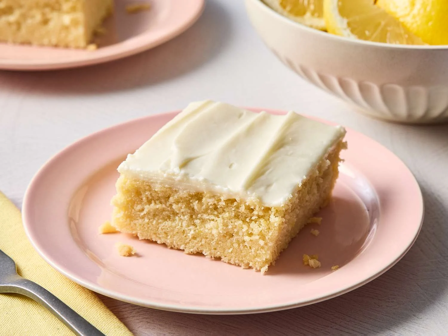 lemon cake menu item