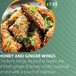 Chicken menu item