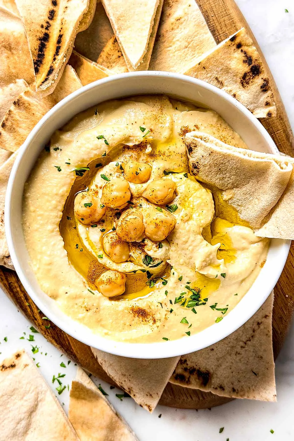 humus menu item