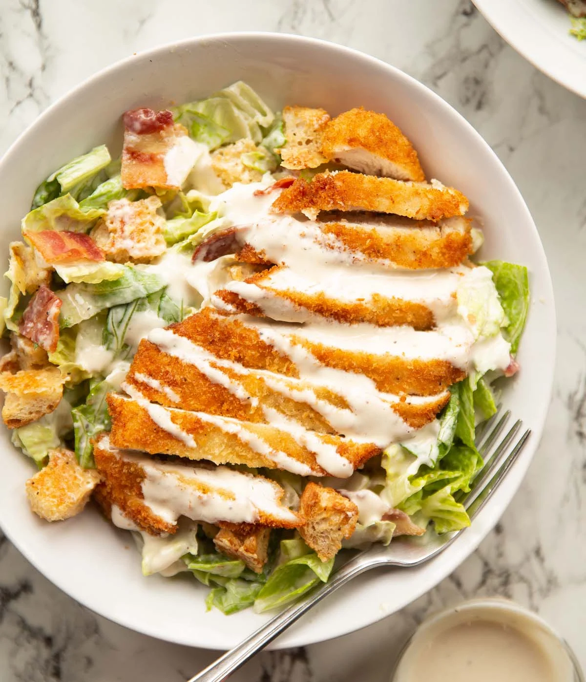 chicken salat menu item