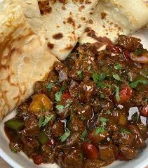 Suqar and chapati menu item
